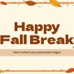 Happy Fall Break Image