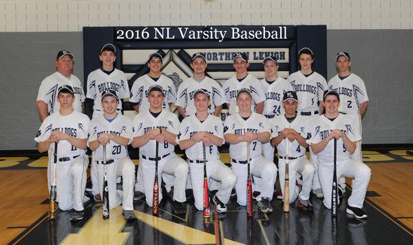 2016 Varsity Baseball Team